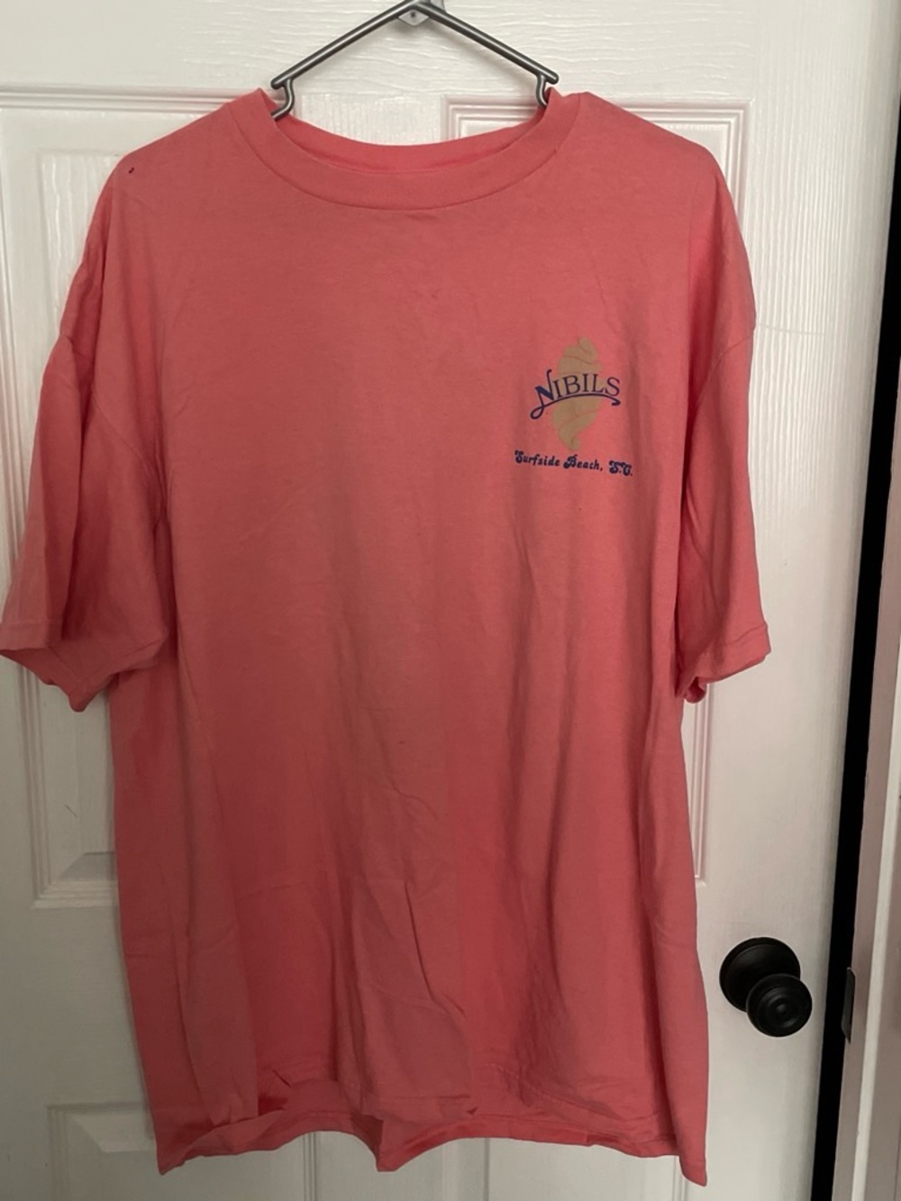 Anvil Coral Short-Sleeve Men's T-Shirt with Left Chest Logo
